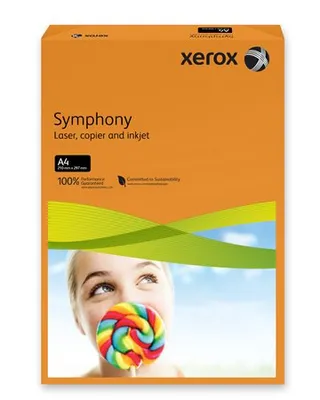 Obrázok produktu pre Xerografický papier "Symphony", oranžový, A4, 80 g, XEROX