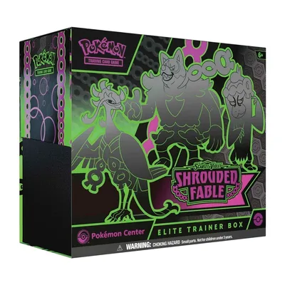 Produktbild von Pokémon TCG: Scarlet & Violet-Shrouded Fable Pokémon Center Elite Trainer Box
