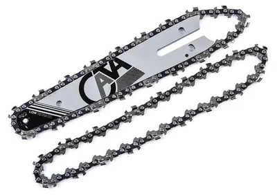 Obrázek produktu pro Náhradní řetězy 2 ks + vodící lišta pro aku řetězovou pilu 6"