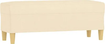 Obrázek produktu pro vidaXL Lavice Cream 100x35x41 cm Látka