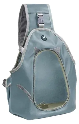 Produktbild von Pet Sling Carrier Tasche, Handfreie Hundekatze Outdoor Travel Umhängetasche Verstellbarem Riemen Reißverschluss