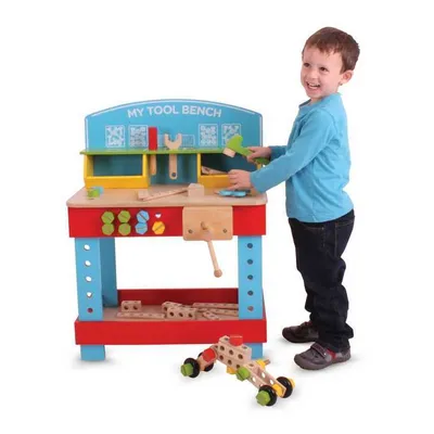 Produktbild von Bigjigs Toys Hölzerne Werkbank