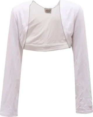 Immagine prodotto di 6785S coprispalle bimba ARMANI JUNIOR bianco sweater Cotone kid