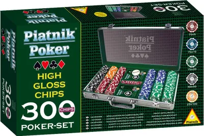 Obrázok produktu pre Piatnik Poker Set 300 žetónov