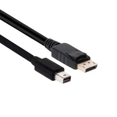 Produktbild von Club3D Kabel MiniDP 1.2 <-> DP 1.2 2m 4K60Hz St/St Polybeutel