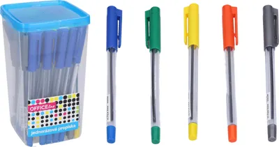 Produktbild von Einwegkugelschreiber (blaue Mine)