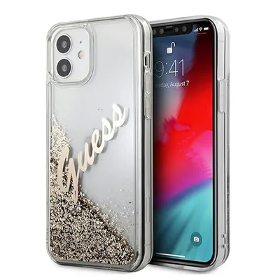 Produktbild von Guess für iPhone 12 MINI Schutzhülle Handyhülle Hülle Case Vintage Script