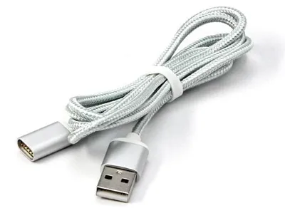 Zdjęcie produktu dla Neutralle USB kabel (2.0) USB A samec - Magnetická koncovka 1m stříbrný
