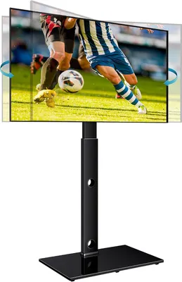 Obrázok produktu pre Stojan na televízor pre LED, LCD, OLED a plazmové televízory s uhlopriečkou 30-70 palcov – televízor – nastaviteľný výškovo, stojan s držiakmi do 40 kg