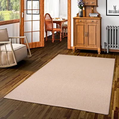 Produktbild von Teppich Bentzon Flachgewebe Karamell, Größe:240x360 cm