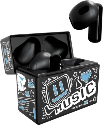 Produktbild von Techmade XM191 Bluetooth 5.3 In-Ear Kopfhörer Kabellos mit Mikrofon, Touch-Steuerung, HD Stereo Sound, Ladecase 320mAh, Sport Headset iOS Android BT5.