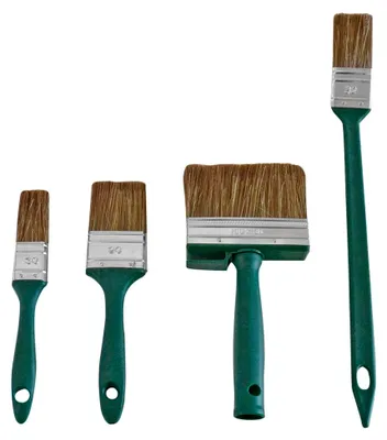 Produktbild von Lasurenset Flachpinsel 4-teilig