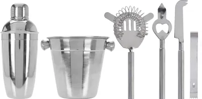 Produktbild von Barkeeper-Zubehörset mit 6 Elementen.