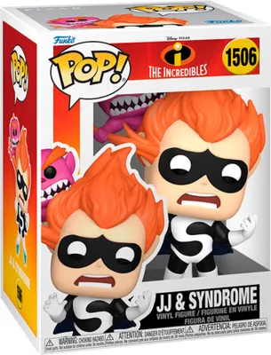 Immagine prodotto di Figurka Funko Pop! The Incredibles - JJ & Syndrome (winylowa, premium)