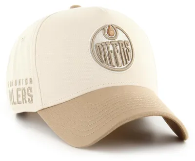 Produktbild von 47 Brand Snapback Cap - SIDE SCRIPT Edmonton Oilers beige