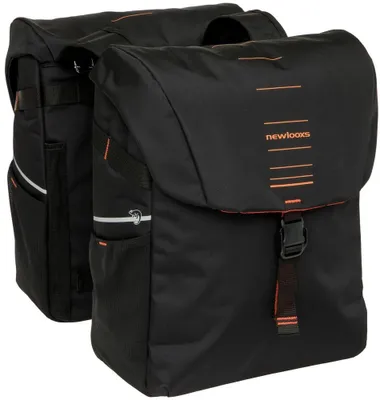 Immagine prodotto di New Looxs Borsa doppia Vigo Double Black Orange 2x 18 l Arancione - capiente...