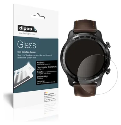 Obrázok produktu pre 1x ochranná fólia pre TicWatch Pro X matná - proti nárazom 9H fólia dipos Glass plastové sklo