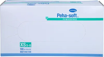 Produktbild von Peha-soft Unters.handsch.ust Latex pf Xs ext.klein, 100 St HAS