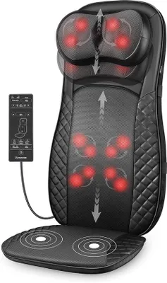 Produktbild von Famanu Shiatsu Massagekissen mit Wärmefunktion und Vibration - für Rücken und Nacken