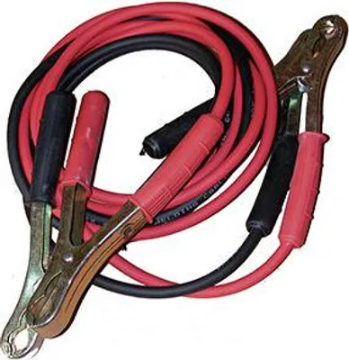 Image de Câbles De Démarrage Pour Batterie Avec Pinces 120a - 2 X 2,5 Mètres - Section 16mm²