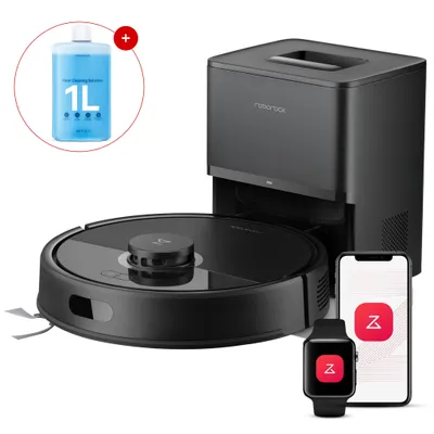 Produktbild von Roborock Q7 BF+ Staubsauger Roboter 8000 Pa(Upgrade von Q7 max+), Dual Anti-Tangle-System,  inkl. 1000ml Bodenreiniger, Automatischer Staubentleerung