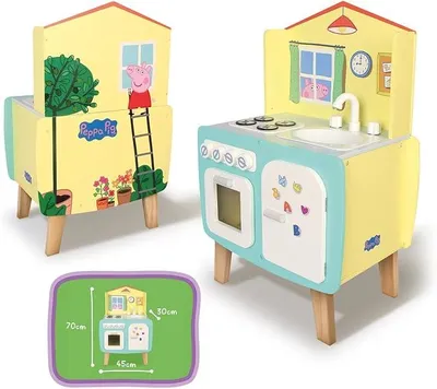 Imagen del producto de DEQUBE - Cocina de madera (D00074)
