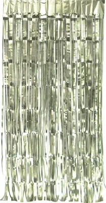 Produktbild von Lametta Vorhang 50x100cm, Farbauswahl:mintgrün / mint / matt