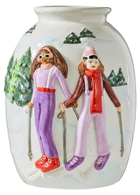 Produktbild von BUTLERS Vase MOUNTAIN LODGE Ski