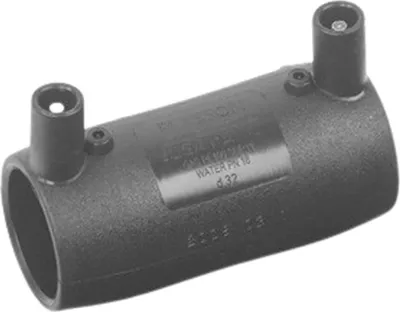 Image de Manchon PLASSON E 9010, PE100, da125, gaz 10/eau 16 bars, homologué ÖVGW, 1 pièce.