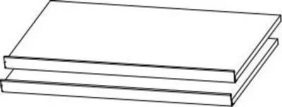 Produktbild von Schuhablageböden im 2er-Set A0033.9FG2