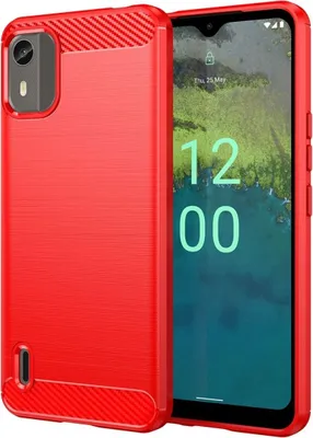 Produktbild von König Design Hülle kompatibel mit Kunststoff Soft Handyhülle - Handy Case Rot