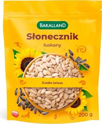 Obrázok produktu pre Bakalland Łuskane Nasiona Słonecznika 200 g