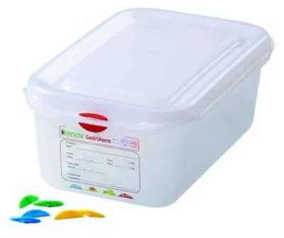 Immagine prodotto di Lattina Gastronorm 1/4 trasparente 265x162x100 mm