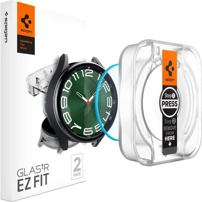 Obrázok produktu pre Spigen AGL07066, Ochranné puzdro na hodinky, Samsung, Galaxy Watch 6 Classic, Temperované sklo, 37,1 mm, 37,1 mm