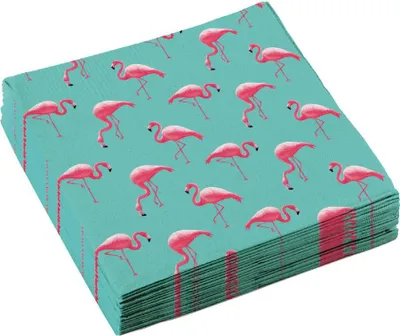 Produktbild von Servietten Flamingo 20 Stück 33x33cm