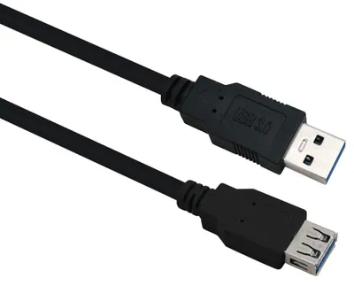 Immagine prodotto di Cavo di prolunga helos, connettore USB 3.0 A maschio/femmina, 0,5 m, nero
