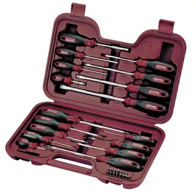 Produktbild von 24-t. ergokraft Schraubendr.-/Bitkoffer
