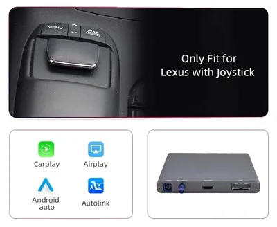 Produktbild von CarPlay Android Auto Modul, Drahtlose Konnektivität, Kompatibel mit Lexus-Modellen, Mit Joystick