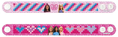 Immagine prodotto di RAPPA Set creativo per la creazione di braccialetti Barbie 2 pezzi 12x22 cm