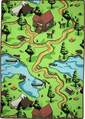 Image de 95 x 200 cm Tapis pour enfants  Aljaška 5229