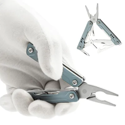 Immagine prodotto di Miniutensile multifunzione 10-in-1 con pinza pieghevole e strumenti integrati