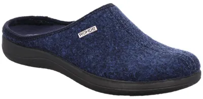 Produktbild von Rohde Damen Pantoffel Hausschuh Schurwolle Harris Tweed Bari 6545, Größe:40 EU,