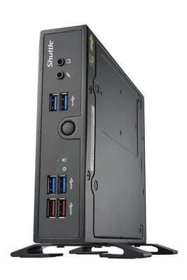 Zdjęcie produktu dla Shuttle DS50U7, Wielkość PC 1.3L, Komputer mini typu barebone, DDR5-SDRAM, PCI Express, Serial ATA III, Przewodowa sieć LAN, 90 W