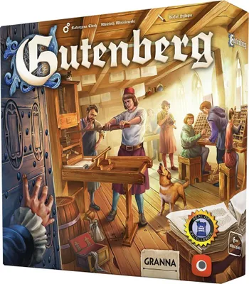 Obrázek produktu pro Gutenberg – desková hra – ENG Edition