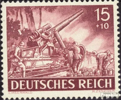 Produktbild von Briefmarken Deutsches Reich 1943 Mi 837 mit Falz Heldengedenktag
