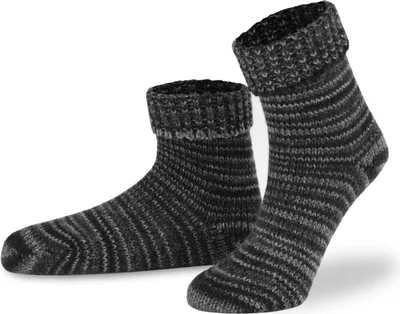 Produktbild von normani 2 Paar Skandinavische Wollsocken mit Umschlag