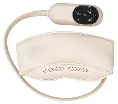Image de Appareil de massage pour la tête Zimilo avec coussins d'air, système pneumatique à 6 zones, fonction chauffante, massage de la tête et des yeux, casque de massage réglable, batterie de 3000 mAh, réduction du stress