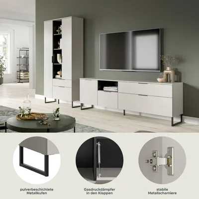 Produktbild von Noida Regal N5 System Kaschmir Nachbildung.