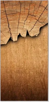 Produktbild von Stahl Magnettafel Hochformat 78x37cm Holz