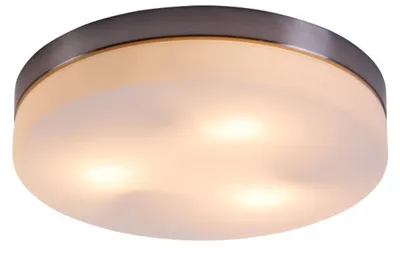 Produktbild von Globo Lighting Deckenleuchte Metall Nickel matt, 3x E27 ILLU